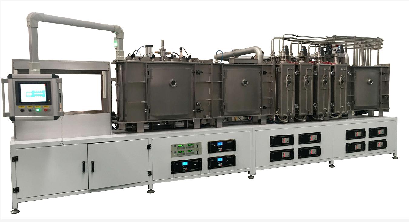 Vertical Small Magnetron Sputtering Vacuum Coating Production Line