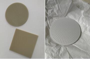 150um Thickness Aluminun Film Double-sided Deposition on Aluminun Nitride Ceramic